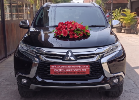 sewa pajero sports dakkar surabaya, sewa pajero wedding car surabaya